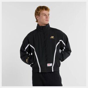 New Balance Men's KL2 Jacket, Black Color, Sport Style, New With Tag